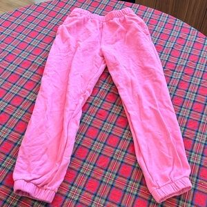 Hollister Pink Adjustable-Rise Joggers